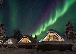 Aurora cabins, Wilderness Hotel Muotka (credit: Wilderness Hotels)