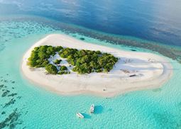 Atoll in the Maldives