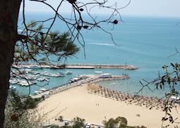 Sidi Bou Said marina, Tunisia