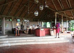 Lounge area, Bateleur Camp