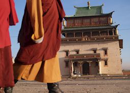 Gandan Monastery, Ulaan Baatar, Mongolia
