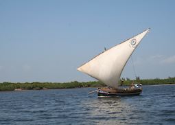 Sailing Dhow, Lamu Archipelago, Kenya