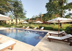 Pool at The Emin Pasha Hotel, Kampala