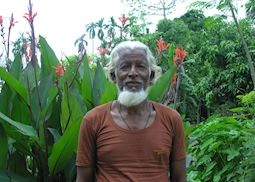 Local man from village visit, RV Charaidew (cruise boat), Guwahati
