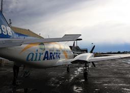 Arctic flightseeing