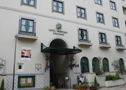Outside the Monterey Hotel, Nagasaki