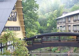 Kurokawa river and bridge