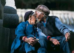 Two old ladies, Beijing