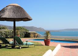 Pool Terrace. The Farmhouse Hotel, Langebaan