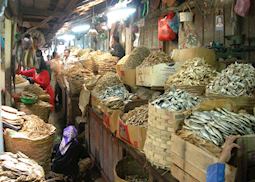 Surabaya market, Java