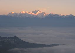 Sunrise on Mount Kangchenjunga