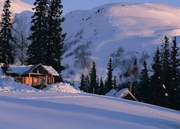 Winterlake Lodge in the winter