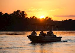 Sunset on the Lower Zambezi