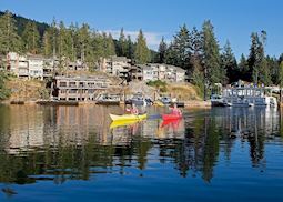 Kayaking at Painted Boat Resort Spa & Marina