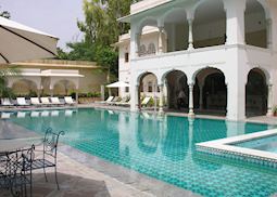 Pool at Samode Haveli, Jaipur