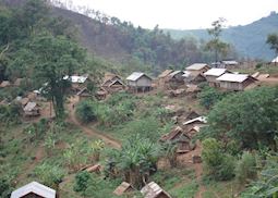Highland Akha Minority Villages, Muang La, Laos