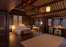 Villa bedroom, Amanfayun, Hangzhou
