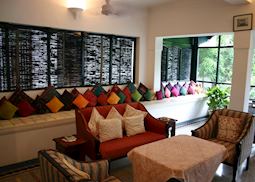 Reception, The Bangala, Chettinad