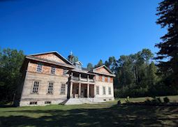 Convent, Val Jalbert Village Historique, near Chambord