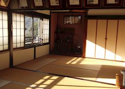Dining room at Daikichi ryokan