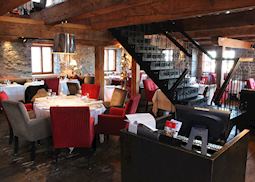 Panache restaurant at the Auberge Saint Antoine, Québec City