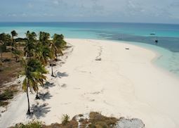 Fanjove Island beaches, Songo Songo Archipelago