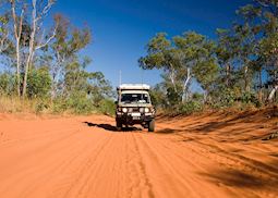 Driving the Dampier Peninsula, near Cape Leveque