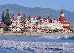 Beach, Hotel del Coronado, San Diego