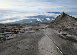 The summit of Mount Kinabalu, Malaysian Borneo