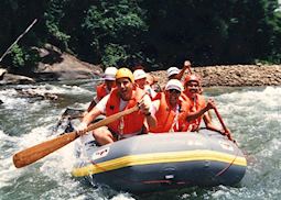 Whitewater rafting, Sabah