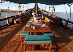 Dining Deck, Tiger Blue
