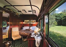 Deluxe cabin, Rovos Rail