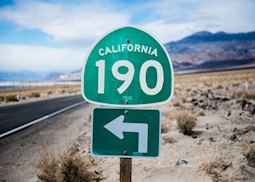 Route 190, California