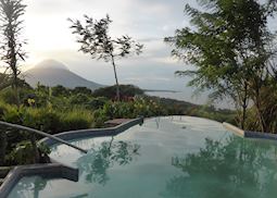 Sunset from Totoco Ecolodge