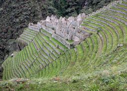 Ruins of Winay Wayna on KM104