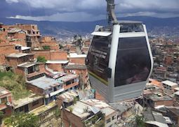 Cable car in Medellín
