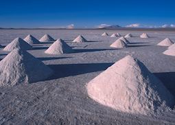 Salt production, Salar de Uyuni