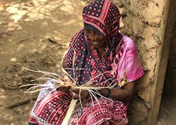 Weaving in Pete Village