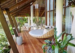 Porch of Deluxe Villa