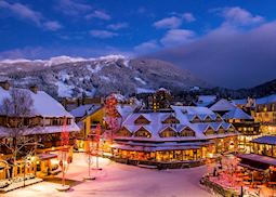Winter in Whistler, British Columbia