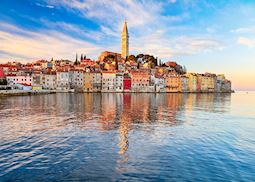 Waterfront of Rovinj, Croatia