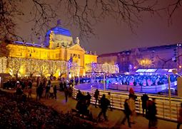 Christmas market, Zagreb
