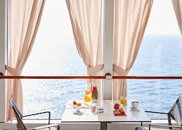 Dining with a view, Silver Muse