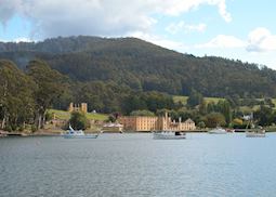 Views of Port Arthur from Isle of the Dead