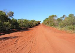 Outback road, North Western Australia