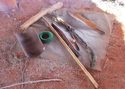 Traditional Aboriginal tools, Anangu Tours