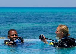 Diving at Fumba Beach Lodge