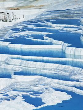 Pamukkale travertines