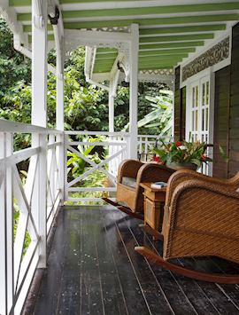 Cottage Balcony, Fond Doux Plantation & Resort, Saint Lucia
