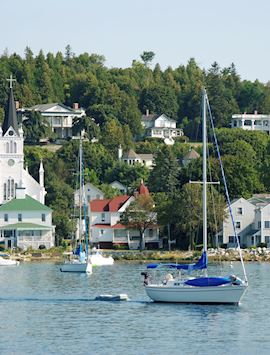 Waterfront on Mackinac Island
